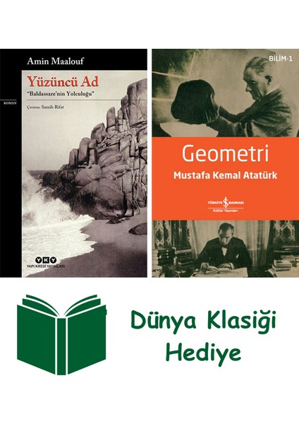 Yüzüncü Ad + Geometri + Dünya Klasiği Hediye