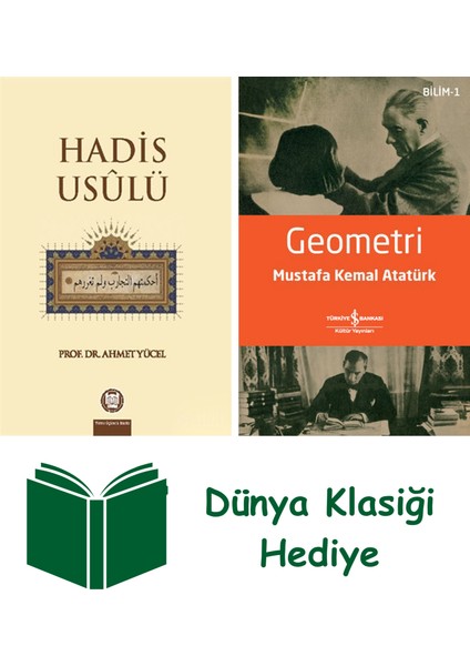 Hadis Usulü + Geometri + Dünya Klasiği Hediye