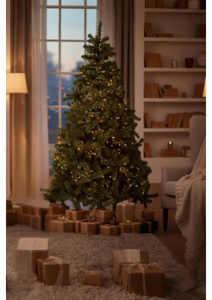 210 cm Yılbaşı Ağacı Peri Led Hediyeli