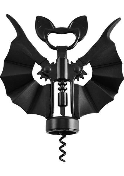 Yarasa Şeklinde Şişe Açacağı, Şarap Açacağı ve Bira Açacağı (Ikisi Bir Arada) (Yurt Dışından)