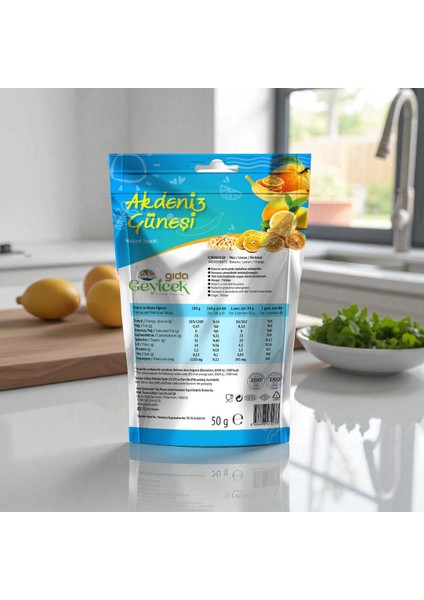 Akdeniz Güneşi Kurutulmuş Meyveler 50 gr (Portakal/limon/muz) fiyatları