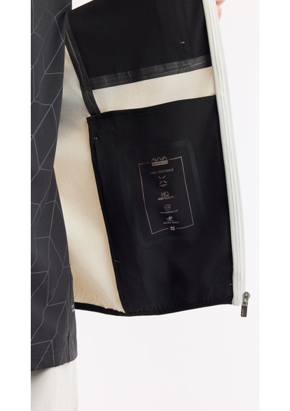 Erkek Taş Dik Yaka Su İtici Rüzgar Geçirmez Bi-Stretch Comfort Fit Yelek A51Y6552