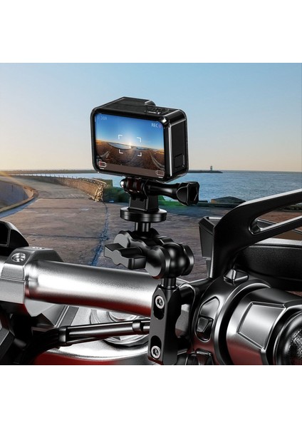 Alüminyum Uzatma Kolu 25MM Topu Kafa Tabanı Için Ideal Bisiklet ve Motosiklet Bağlar Telefon Tutucu ve Kamera Uzatma Kolu 6cm (Yurt Dışından) fırsatları