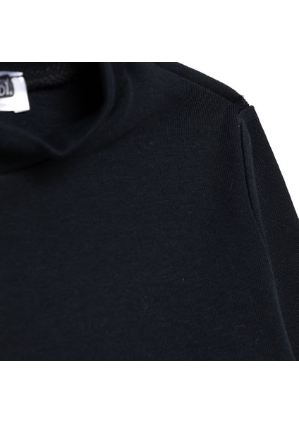 Erkek Bebek Uzun Kol Tshirt Ribana Dik Yaka Uzun Kol modelleri