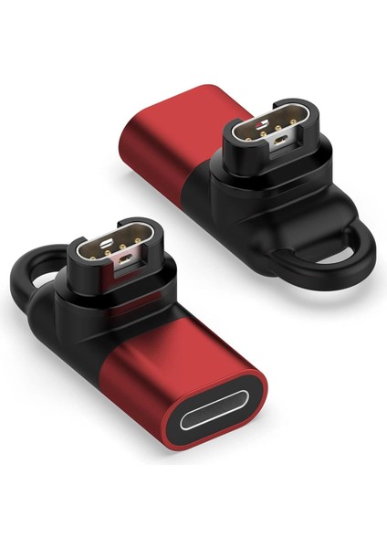 Garmin Quatix 6 Taşınabilir Şarj Dönüştürücü Adaptörü Lightning