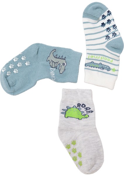 3lü Kaydırmaz Çorap modelleri