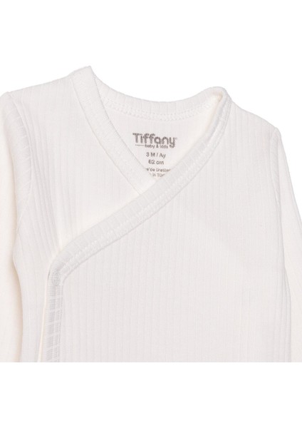 Unisex Zıbın Body Interlok V Yaka Uzun Kol modelleri