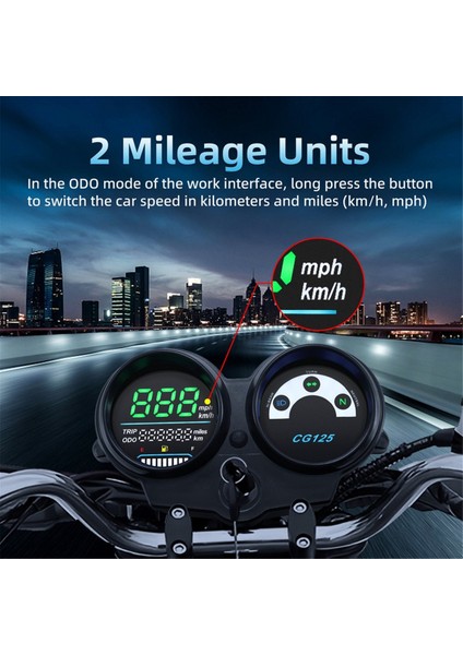 LED Dijital Motosiklet Kilometre Saati CG125 2000 Ila 2008 Fan 125 Titan 125 2013 Pano Brezilya Honda Motosiklet Paneli (Yurt Dışından) modelleri