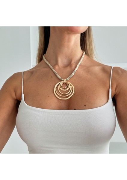 Geometrik Düzensiz Alaşım Kolye Ucu Bileklik (Yurt Dışından)