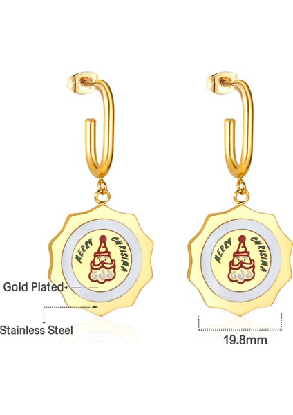 Noel Küpeleri Noel Ağacı Küpeleri (Yurt Dışından)