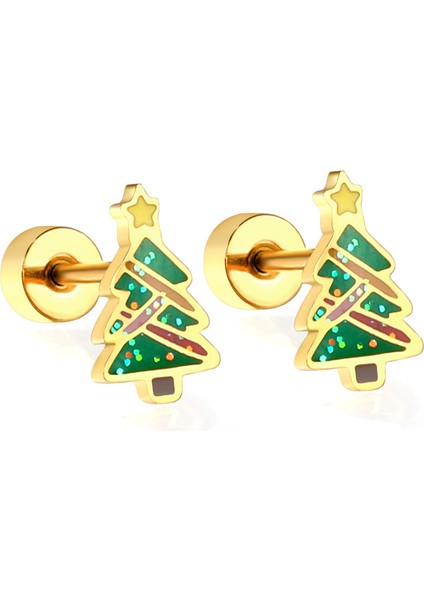 Noel Küpeleri Noel Ağacı Küpeleri (Yurt Dışından) modelleri