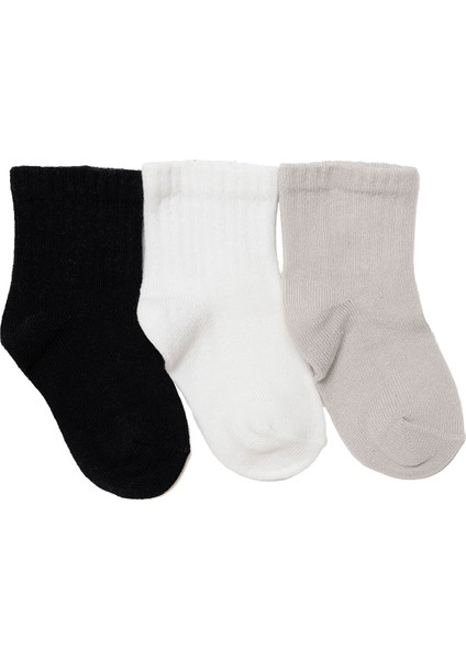 Erkek Bebek 3lü Soket Çorap