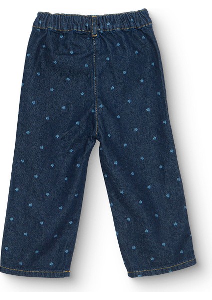 Kız Bebek Denim Pantolon Reçme Paça fiyatları