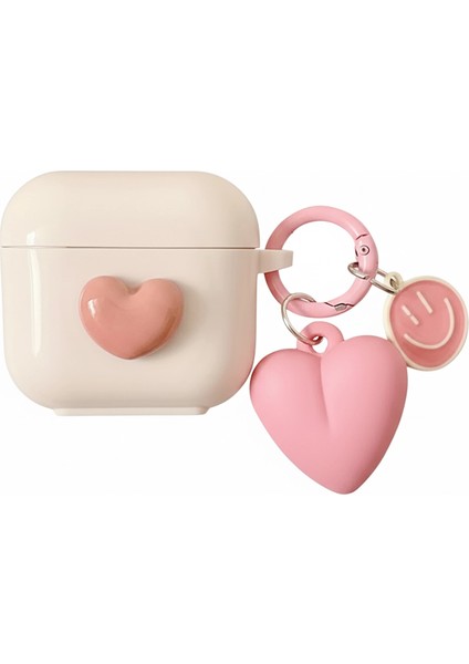 Huawei Freebuds Se 3 Kılıf Karakter Figürlü Smiley Kalp Pembe fiyatları