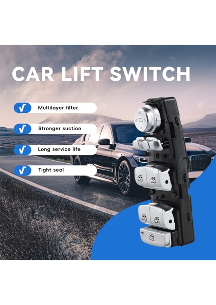 Bmw G30 518D 520 530 540 M550 2015-2020 Için 61317941997 Araç Sürücü Tarafı Ana Elektrikli Cam Anahtarı (Yurt Dışından) fırsatları