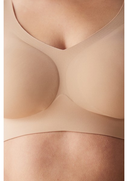 #izbırakmaz Invisible Up Bej Balensiz Görünmez Sütyen