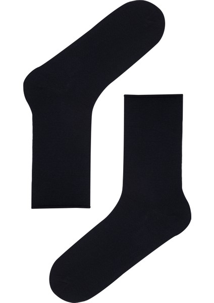 4 Çift Pamuklu Rahat Lastik Soket Çorap