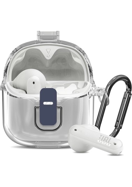 Jbl Tune Flex Kılıf Güvenli Kilitli Koruma Kılıfı Şeffaf