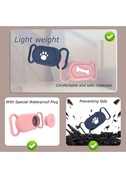 Samsung Galaxy Smarttag 2 Kılıf Evcil Hayvan Için Boyun Tasma Aparatı Siyah indirimleri