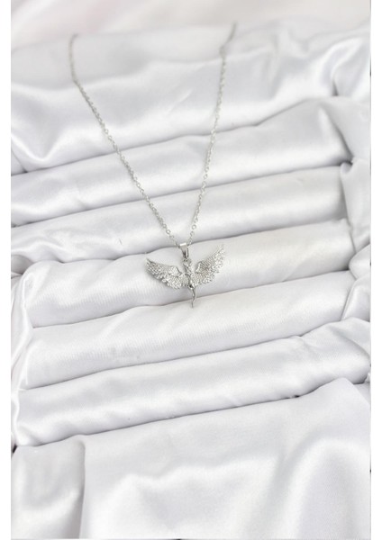 316L Çelik Zincir Melek Model Kadın Kolye fiyatları