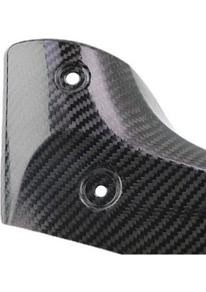 Karbon Fiber Ön Egzoz Borusu Koruyucu Koruyucu Dekoratif Kapak Yamaha T-Max 560 530 TMAX560 TMAX530 17-21 (Yurt Dışından) indirimleri
