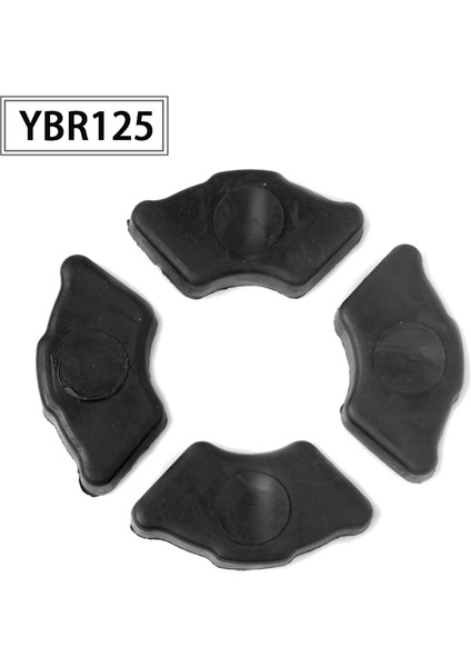 Yamaha YBR125 Ybr Yb 125 JYM125 Tampon Lastiği Için 4 Adet Motosiklet Arka Göbek Tekerlek Yastıklama Kauçuk Yastık Amortisör Yedek Parçası (Yurt Dışından) fırsatları