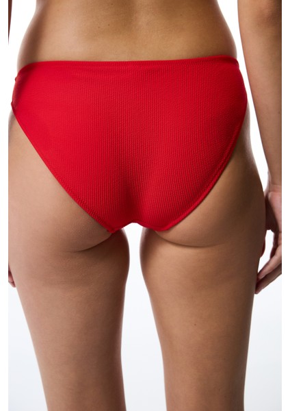 Kırmızı Tiara Slip Bikini Altı