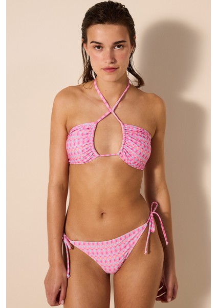 Mosaic Çok Renkli Bikini Altı