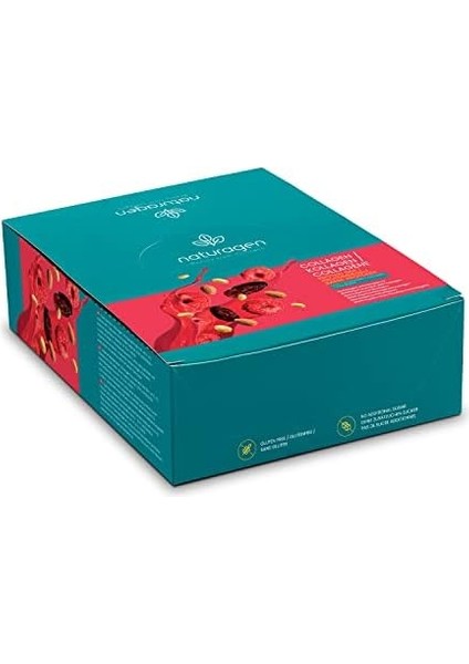 Naturagen Collagen 5.000 Mg Kolajenli Protein Bar Ahududu Aromalı 35GX12 Adet modelleri