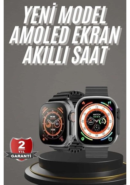 Akıllı Saat Kordon Hediyeli Güçlü Batarya Kapasiteli Titreşimli Bildirim Görme Unisex fiyatları