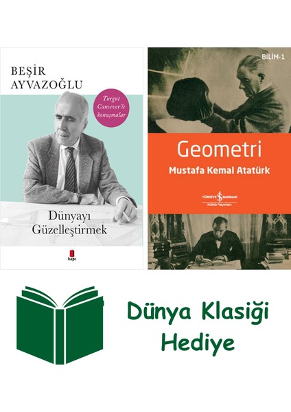 Dünyayı Güzelleştirmek + Geometri + Dünya Klasiği Hediye