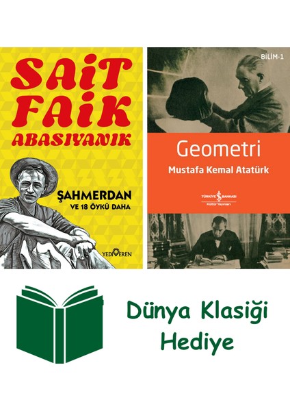 Şahmerdan ve 18 Öykü Daha + Geometri + Dünya Klasiği Hediye