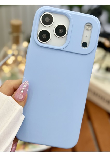 Iphone 17 Promax Uyumlu Içi Kadife Leke Tutmaz Sıvı Silikon Lansman Kılıf modelleri