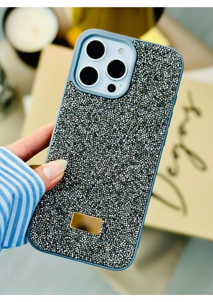 Iphone 14 Promax Uyumlu Elmas Tasarımlı Taşlı Işıltılı Parlak Pırlanta Silikon Kılıf modelleri