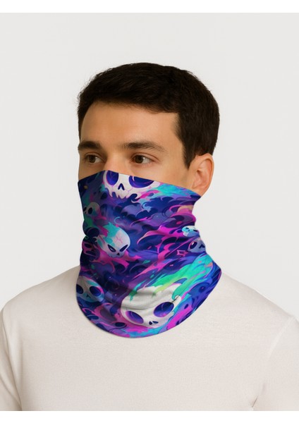 Ghost Boyunluk Bandana Maske Buff Buffed