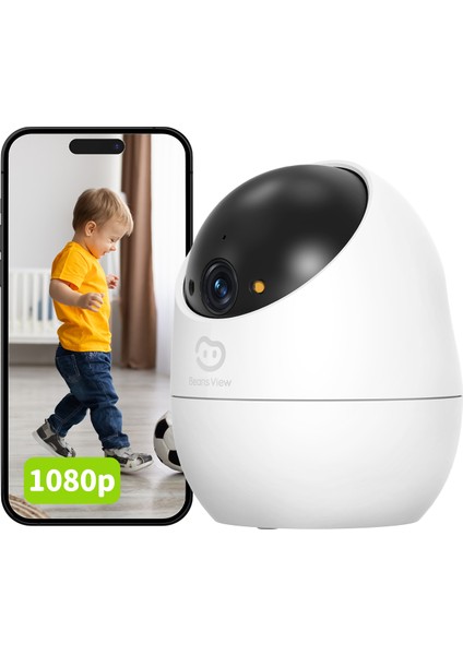 D210 2MP 1080P | Akıllı İç Mekan Wifi IP Güvenlik Kamerası | 360° Hareket Takibi | Renkli Gece Görüşü | Otomatik Takip Özelliği | Bebek ve Ev İç Mekan Kamerası | Beans View by Ezviz indirimleri