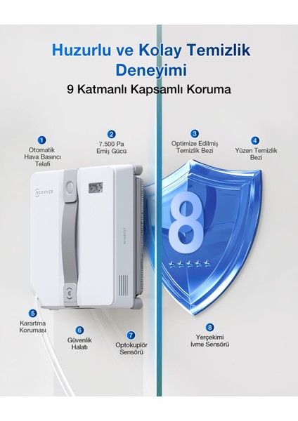 Winbot Mini Cam Silme Robotu