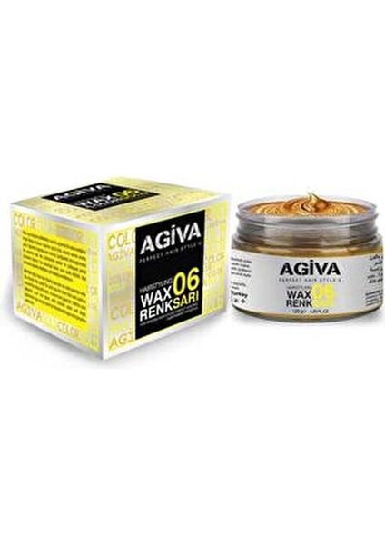 06 Sarı Wax 120 gr Saçlarınızı Yıpratmadan Parlak Renk Kazandırır fiyatları