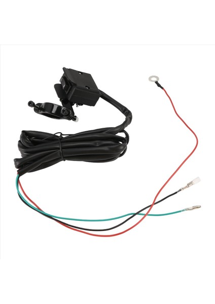 12V Vinç Rocker Başparmak Anahtarı Montaj Braketi ile Gidon Kontrol Hattı Kiti Atv Utv Elektrikli Vinç Aksesuarları (Yurt Dışından) modelleri