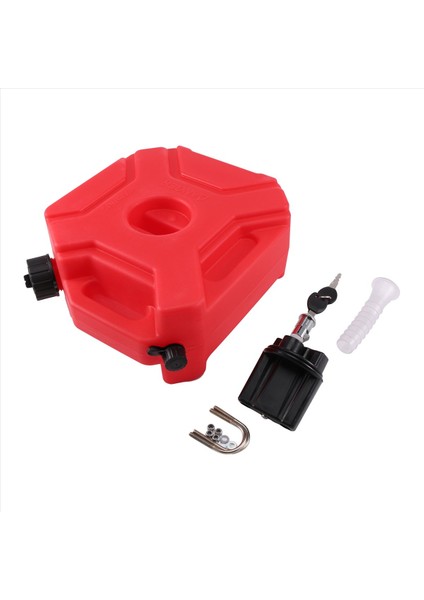 1 Takım 5l Yakıt Tankları Plastik Benzin Kutular Araç Tutucu Motosiklet Jerrycan Benzin Bidonu Yağ Kabı Yakıt Teneke Kutu (Yurt Dışından)