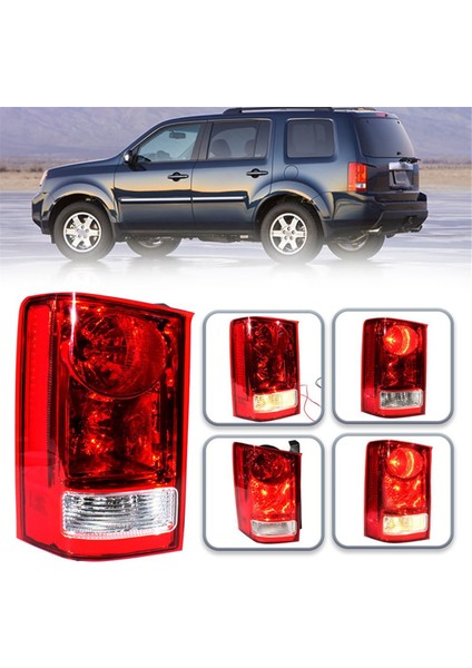 Halojen Kuyruk Işık Lambası Montajı Honda Pilot Için Ampul Uygun 2009-2015 Arka Sol 33550-SZA-A01 (Yurt Dışından) fiyatları