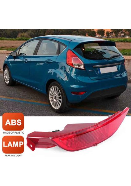 Araba Tamponu Sol + Sağ Arka Lamba Sis Fren Fren Fren Lambası Ford Fiesta Mk7 2008-2012 (Yurt Dışından) fiyatları