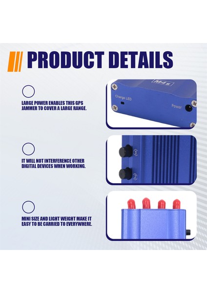 4 Anten Gps Sinyal Engelleyici Wifi Kamera Bulucu Gps Konumlandırma ve Izleme Taşınabilir Gps Dedektörü (Yurt Dışından) indirimleri