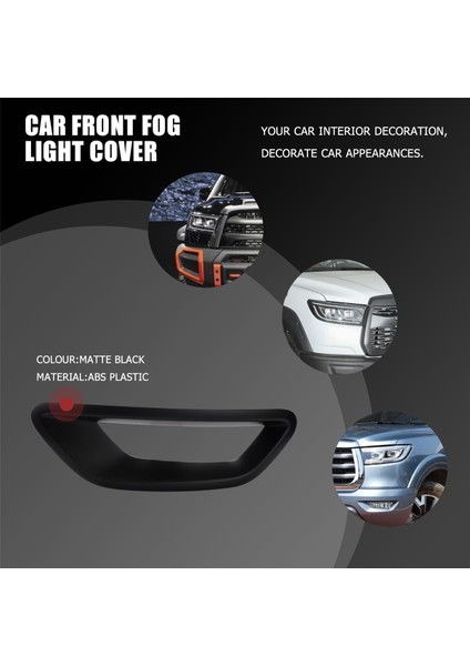 Araba Ön Sis Kapağı Kapağı Çerçeve Dekorasyon Aksesuarları Için Büyük Duvar Topu Gwm Poer Ute 2019 - 2022 (Yurt Dışından) indirimleri