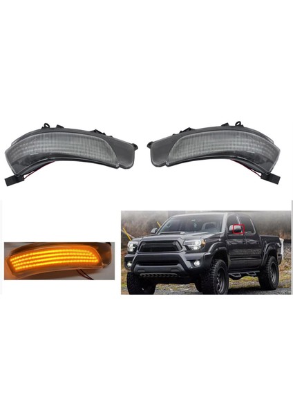 1 Çift Dikiz Aynası LED Dönüş Sinyal Lambası Wish Prius Için (Yurt Dışından)