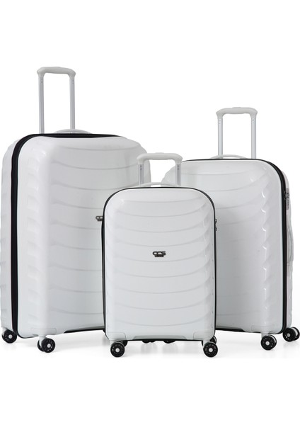 5263 Polipropilen 3 Lü Valiz Seti