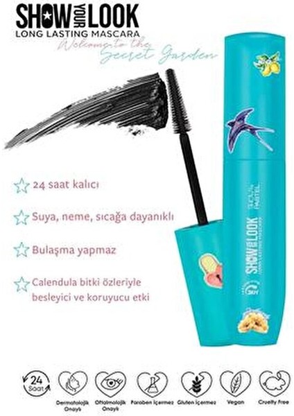 Maskara Derinlik ve Belirginlik Sağlayan 24H Hacim 10 ml