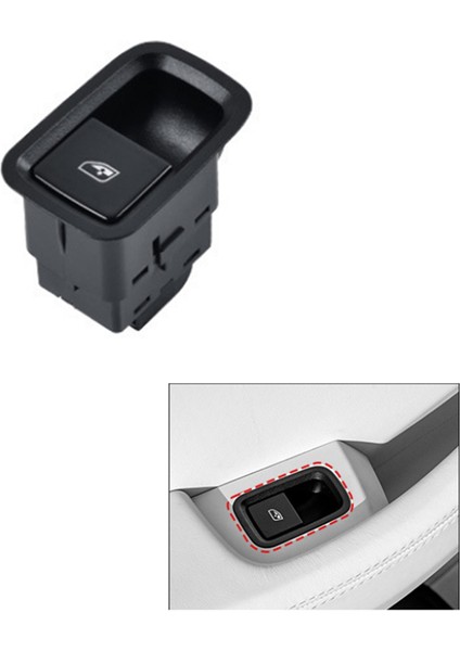 Porsche Panamera 971 2017-2024 Cayenne 9ya 2018-2024 Için Elektrikli Cam Anahtarı Cam Kaldırma Düğmesi Araba Aksesuarları (Yurt Dışından) fiyatları
