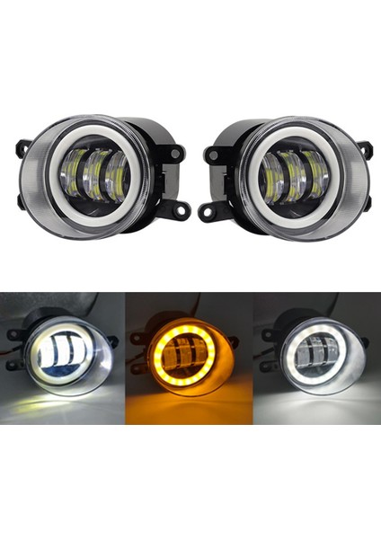 3.5 Inç Araba LED Sis Lambası Konik Araba Motosiklet Için Harley Atv Jeep Suv Evrensel Sis Lambası Modifiye Işık Parçaları (Yurt Dışından) fiyatları