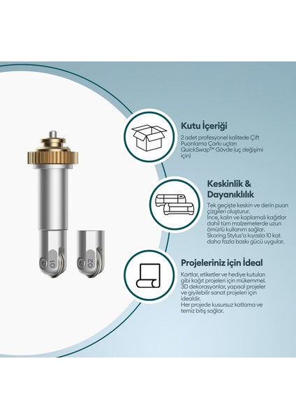Crıcut 2005105 Maker Puanlama Çarkı Kombo Paketi fırsatları